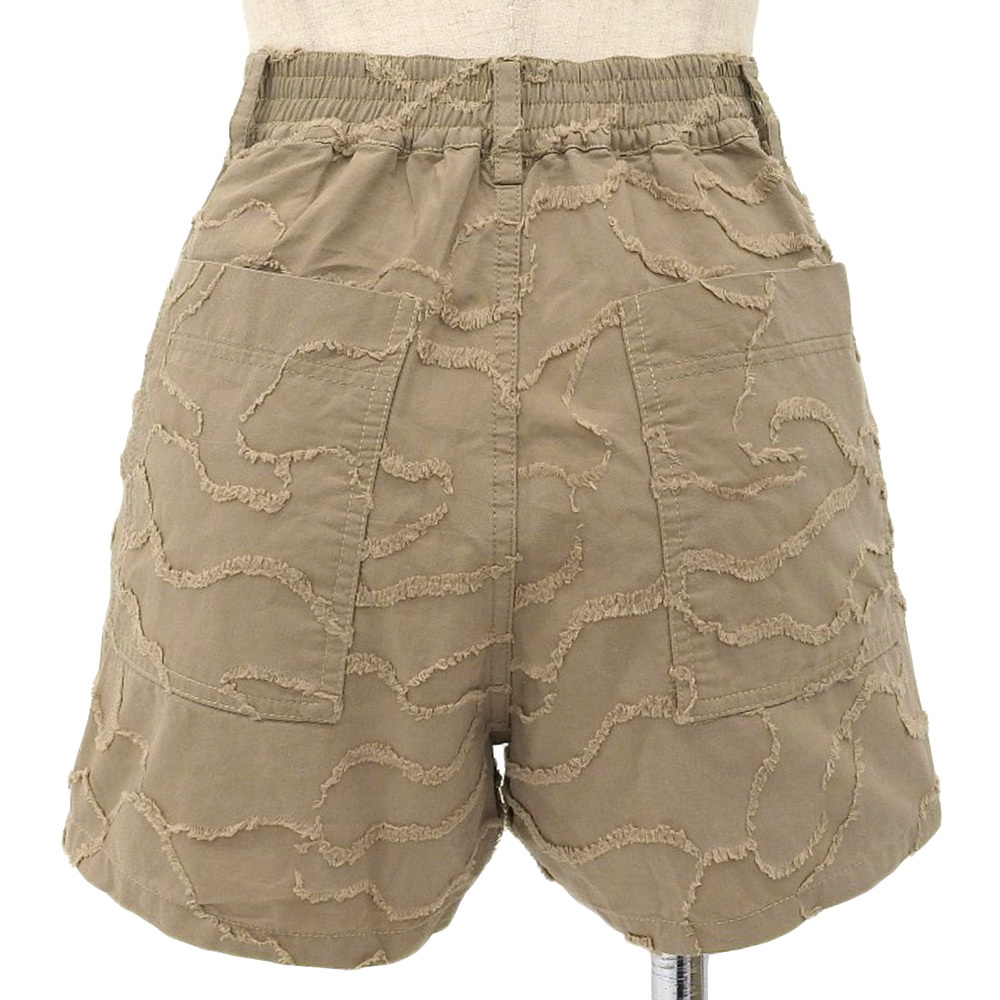 超美品 クリスチャンディオール Christian Dior 2020年商品 総柄 コットン ショートパンツ ホットパンツ 40 レディース