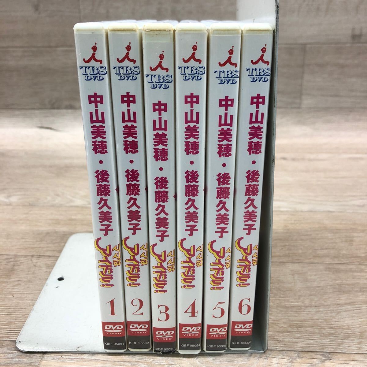 SFK 中山美穂・後藤久美子 TBS ママはアイドル! DVD 全6巻 SFK 中山美穂・後藤久美子 TBS ママはアイドル! DVD 全6巻