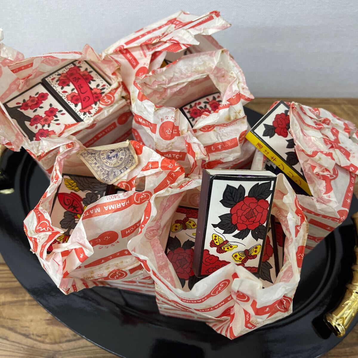 【昭和レトロ】　マッチ　つめ合わせ　「花のある風景シリーズ」等　15箱 昭和レトロ】マッチつめ合わせ「花のある風景シリーズ」等15箱