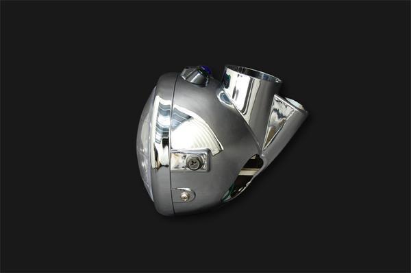 ホンダ モンキー ゴリラ エイプ メッキヘッドライトASSY 新品 バイクパーツセンター