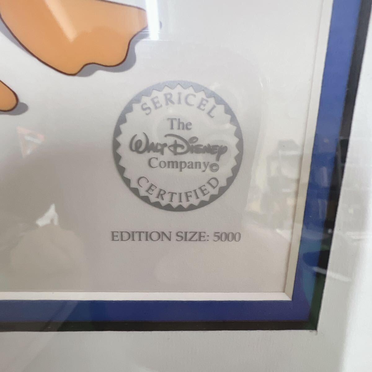 ○ 希少 5000枚限定 Disney 歴代ドナルドセル画額検 アート ○ 希少 5000枚限定 Disney 歴代ドナルドセル画額検 アート