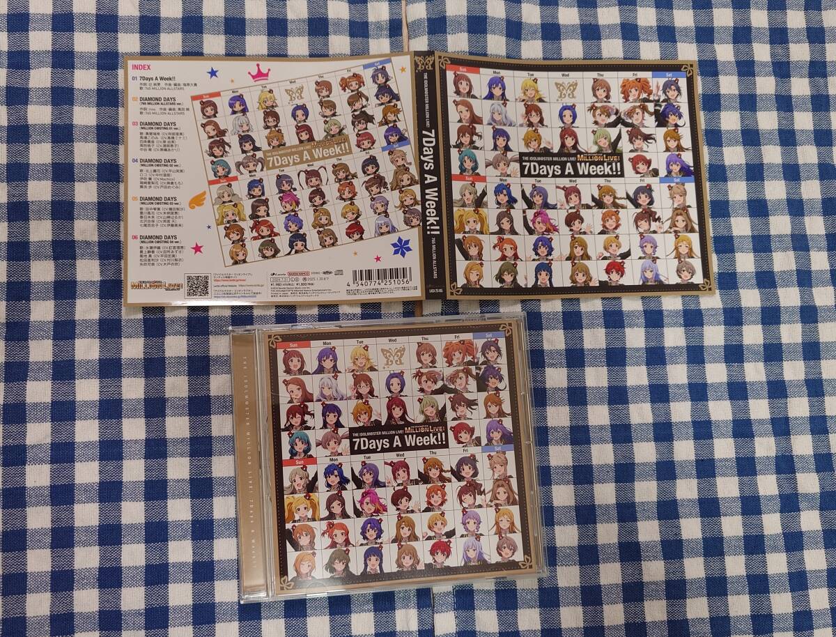 中古 THE IDOLM＠STER MILLION LIVE! 7Days A Week!! 765 MILLION ALLSTARS バンダイナムコフィルムワークス