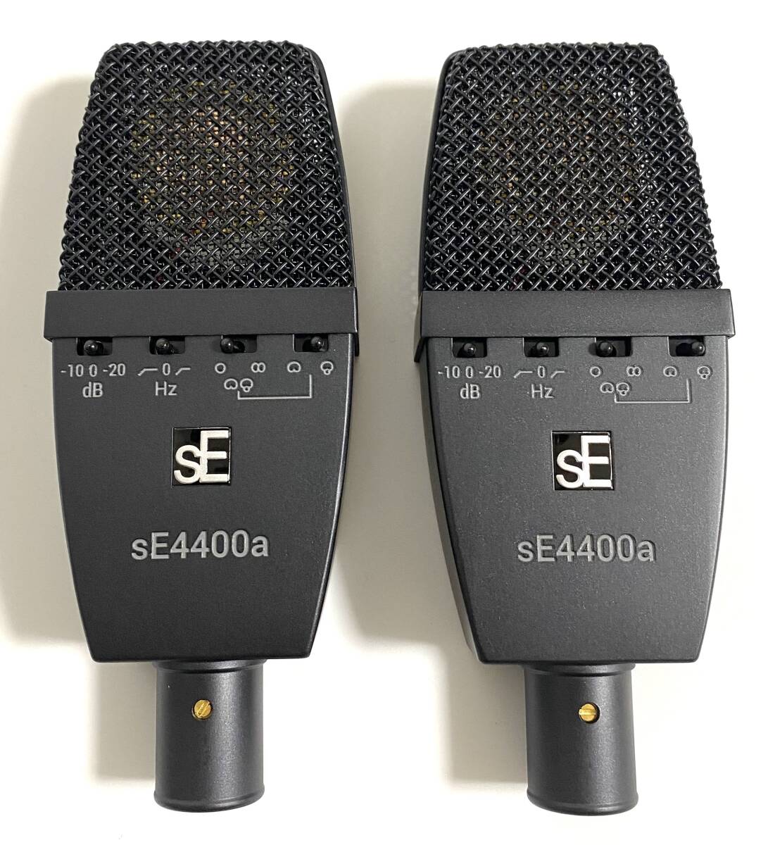 ★美品★ SE Electronics エスイーエレクトロニクス SE4400a ペア コンデンサーマイク スタジオマイク Condenser microphone I250112