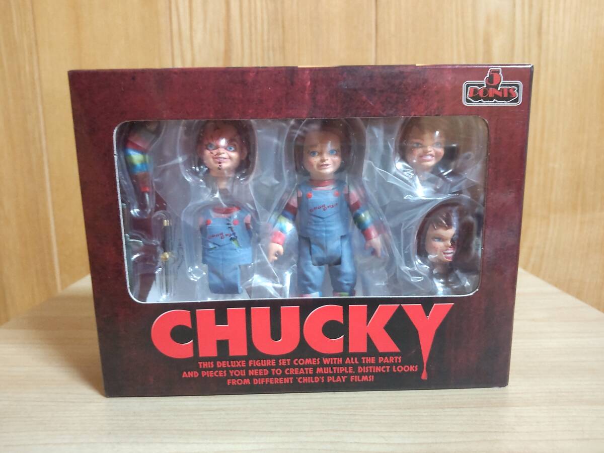 チャッキー 5ポイント デラックスフィギュアセット 新品 未開封 チャッキー 5ポイント デラックスフィギュアセット 新品 未開封