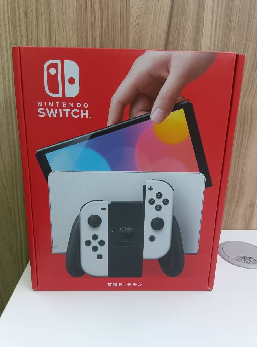未使用　NINTENDO SWITCH 本体　有機ELモデル　HEG-S-KAAAA　任天堂　スイッチ　ゲーム　 ◆7487