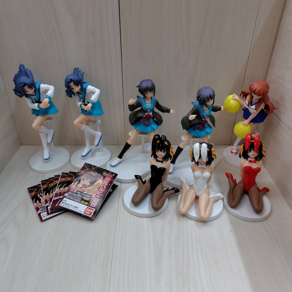 【 送料無料 】◆ BANDAI HGIF 涼宮ハルヒの憂鬱 Ⅱ 全8種 バンダイ ガシャポン カプセルトイ フィギュア コレクション 涼宮ハルヒ 趣味 ⑨