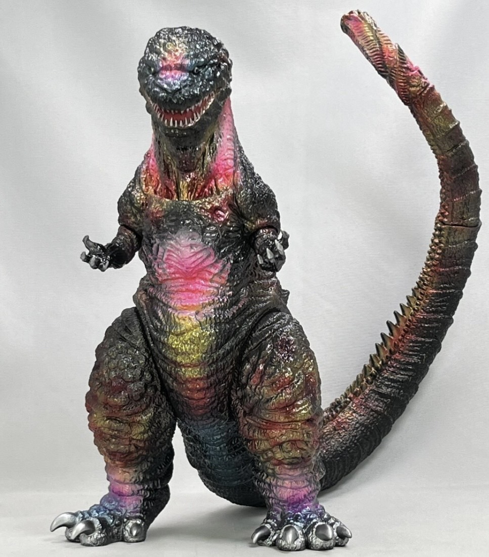 新品 PassionTank x BLObPUS レトロソフビシリーズ ゴジラ2016 第4形態 リペイント パッションタンク ブロッパス シン・ゴジラ トレフェス