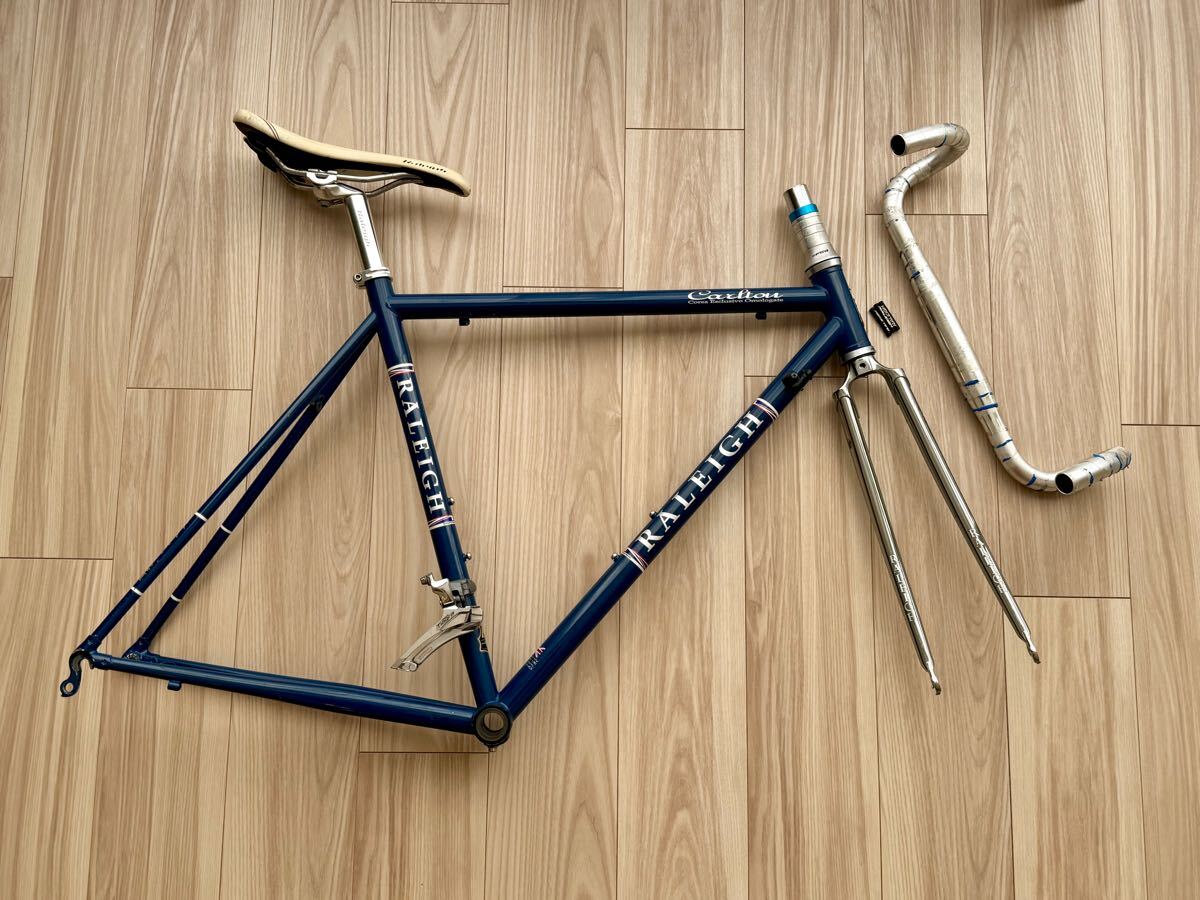 RALEIGH CARLTON-N ラレー カールトンN クロモリ ロードバイク フレーム 520サイズ