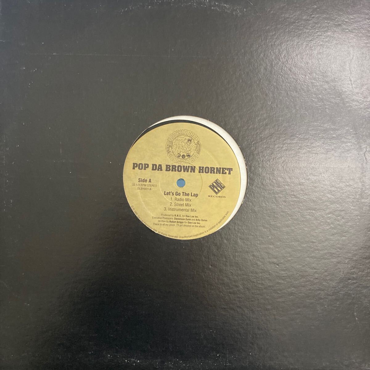 アングラ Pop Da Brown Hornet - Let's Go The Lap : Koco.Kiyo.Kensei.Wu-Tang