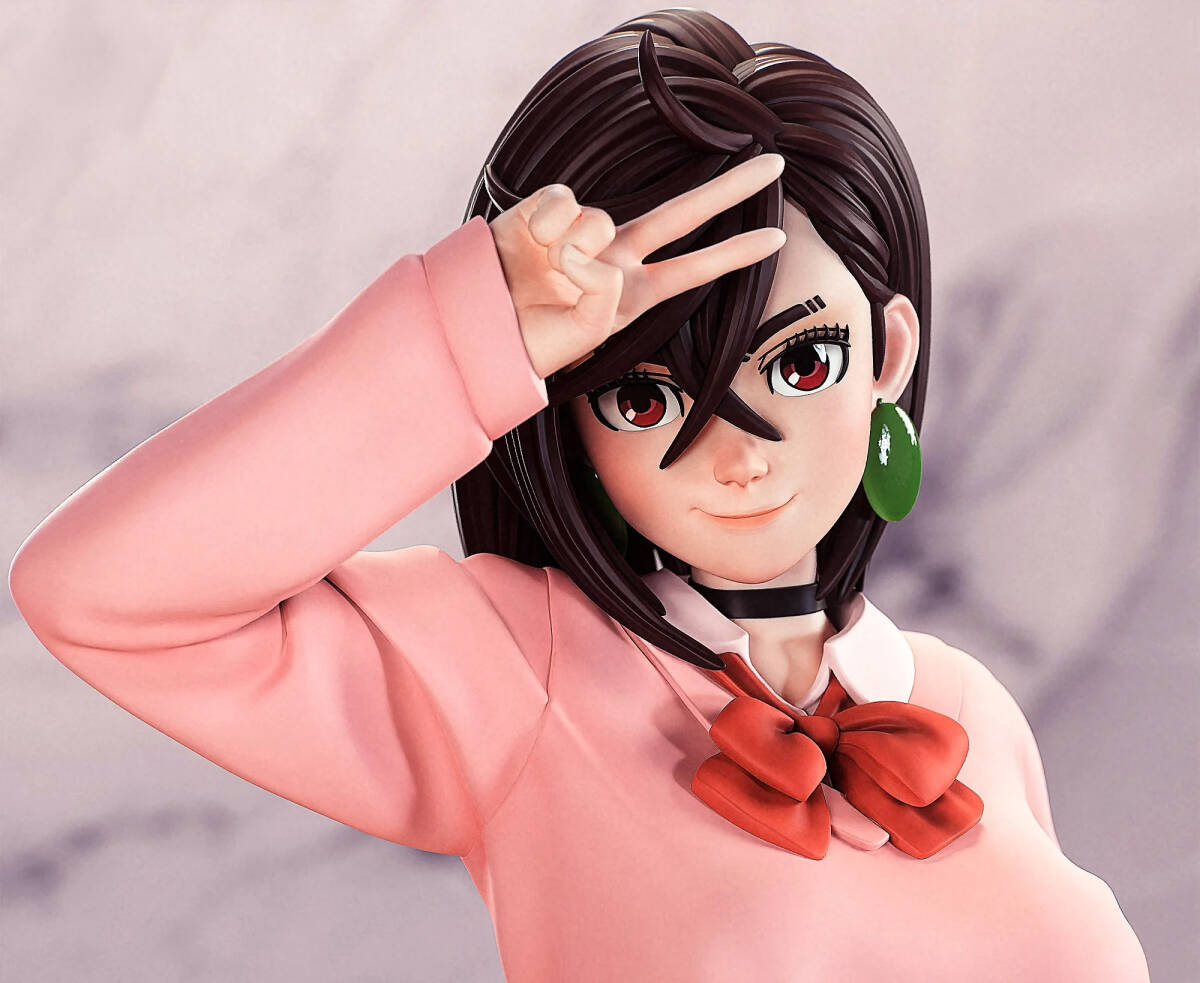 ガレージキット 綾瀬桃 ダンダダン / ガレキ フィギュア 未塗装 ガレージキット 綾瀬桃 ダンダダン / ガレキ フィギュア 未塗装