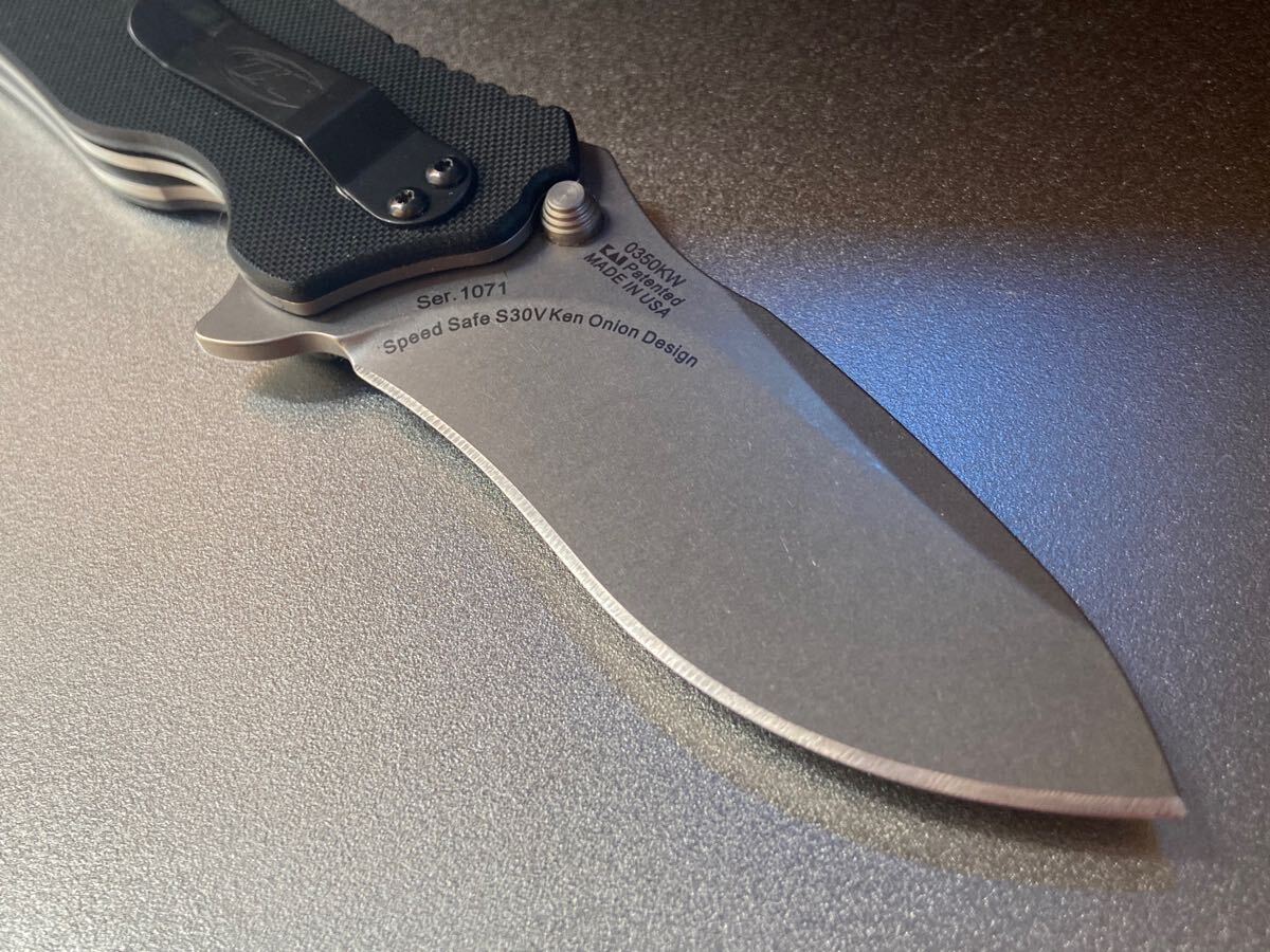 未使用 ゼロトレランス ZT 0350 kw ken onion ストライダー S30V 未使用 ゼロトレランス ZT 0350 kw ken onion ストライダー S30V