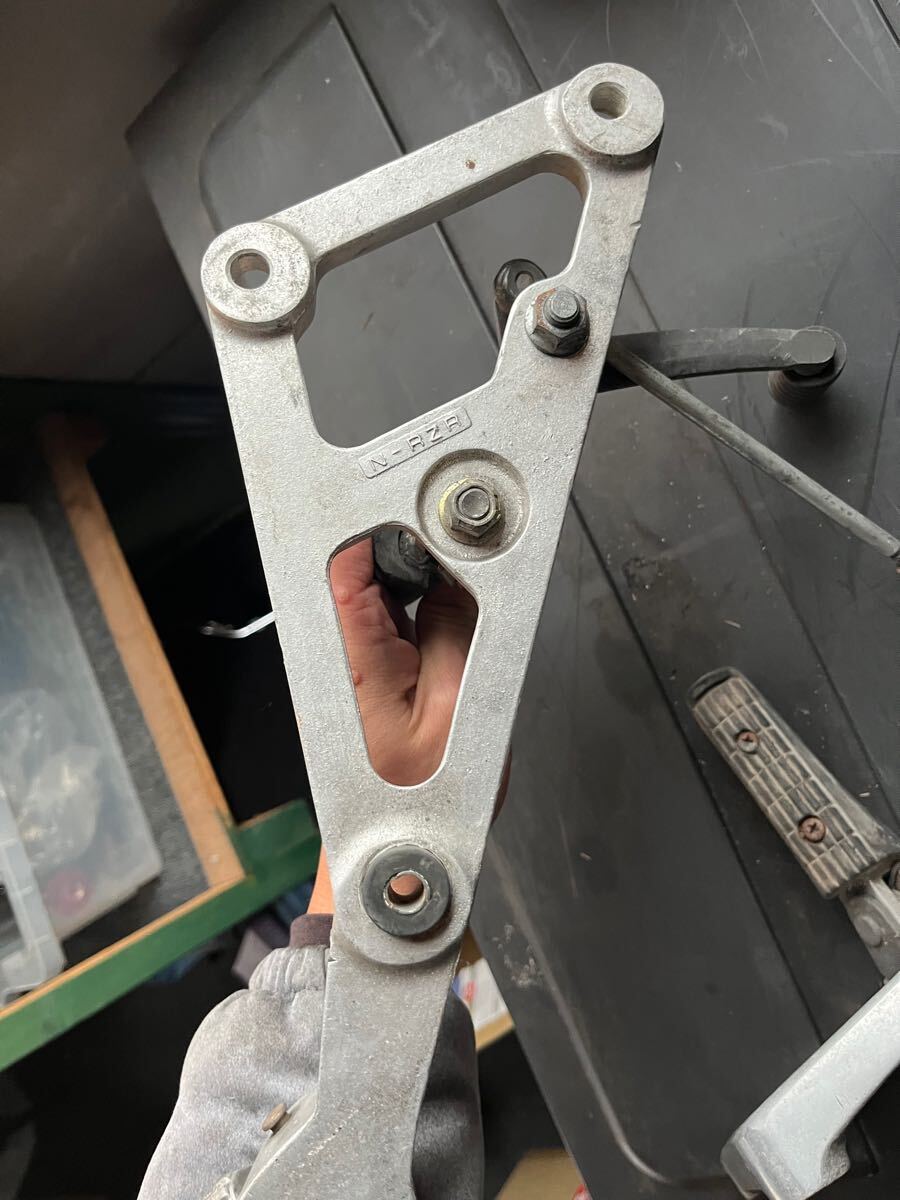 RZ250 RZ350 小川部品　ステッププレート　バックステップ RZ250(4L3) RZ350(4U0) JMC バックステップ ヤマハ YAMAHA 当時