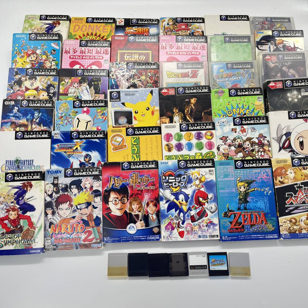 ゲームキューブ ゲームソフトまとめ Nintendo Gamecube メモリ
