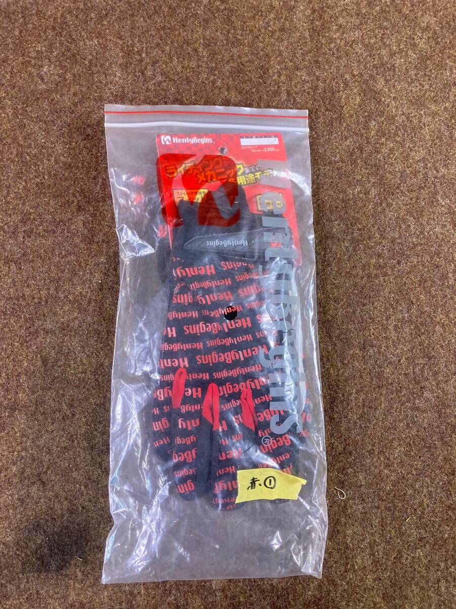 60*棚は　未開封　デイトナ HBG-006 ロゴグローブ①　XLサイズ　RED　バイク　手袋　250129