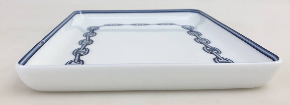 美品】F1070 HERMES エルメス シェーヌダンクル スクエア 美品】F1070 HERMES エルメス シェーヌダンクル スクエア