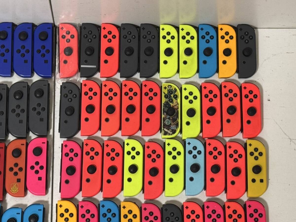 最低価格の 任天堂 スイッチ Joy-Con L R ジョイコン 本体 大量まとめ 100個 ニンテンドースイッチアクセサリー