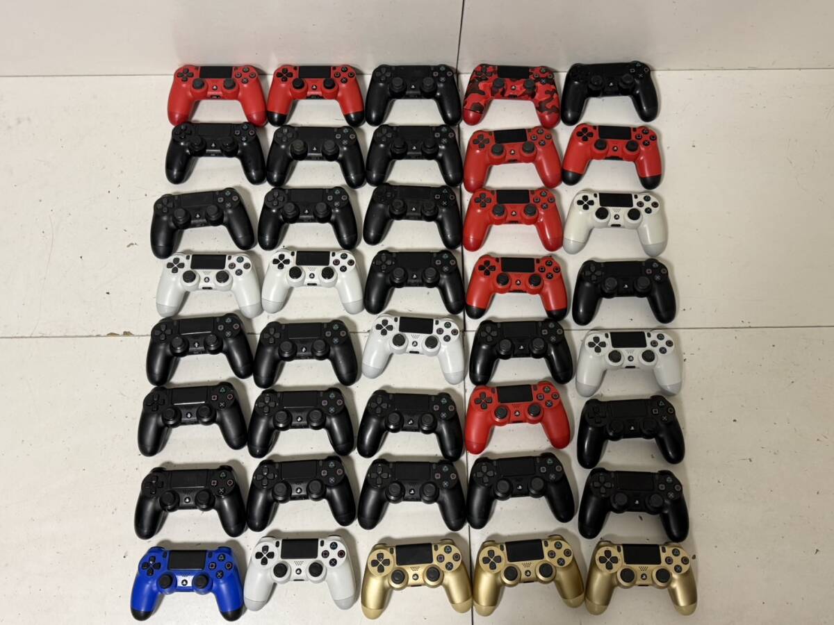 【SONY PS4 純正 コントローラー 本体 大量まとめ 40個セット デュアルショック4 DUALSHOCK4 CUH-ZCT2J 他】 【動作未確認】ジャンク