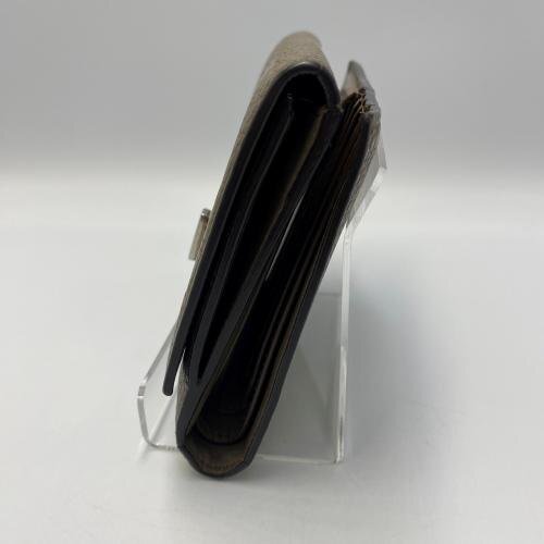 FENDI フェンディ 8M0438 二つ折り財(cái)布 ブランド レディース メンズ レザー グレージュ系 コンパクトウォレット