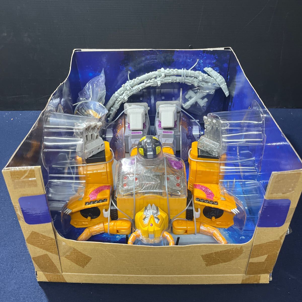 《未使用品》タカラ 超ロボット生命体 トランスフォーマー MX-00 星帝 ユニクロン 当時物 2003 変形 ロボット フィギュア 玩具