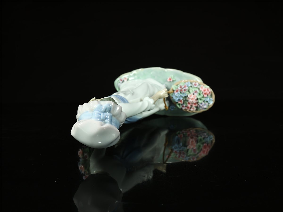 吉】CJ272 LLADRO 【リヤドロ】 フィギュリン 磁器人形 花籠美 吉】CJ272 LLADRO 【リヤドロ】 フィギュリン 磁器人形 花籠美