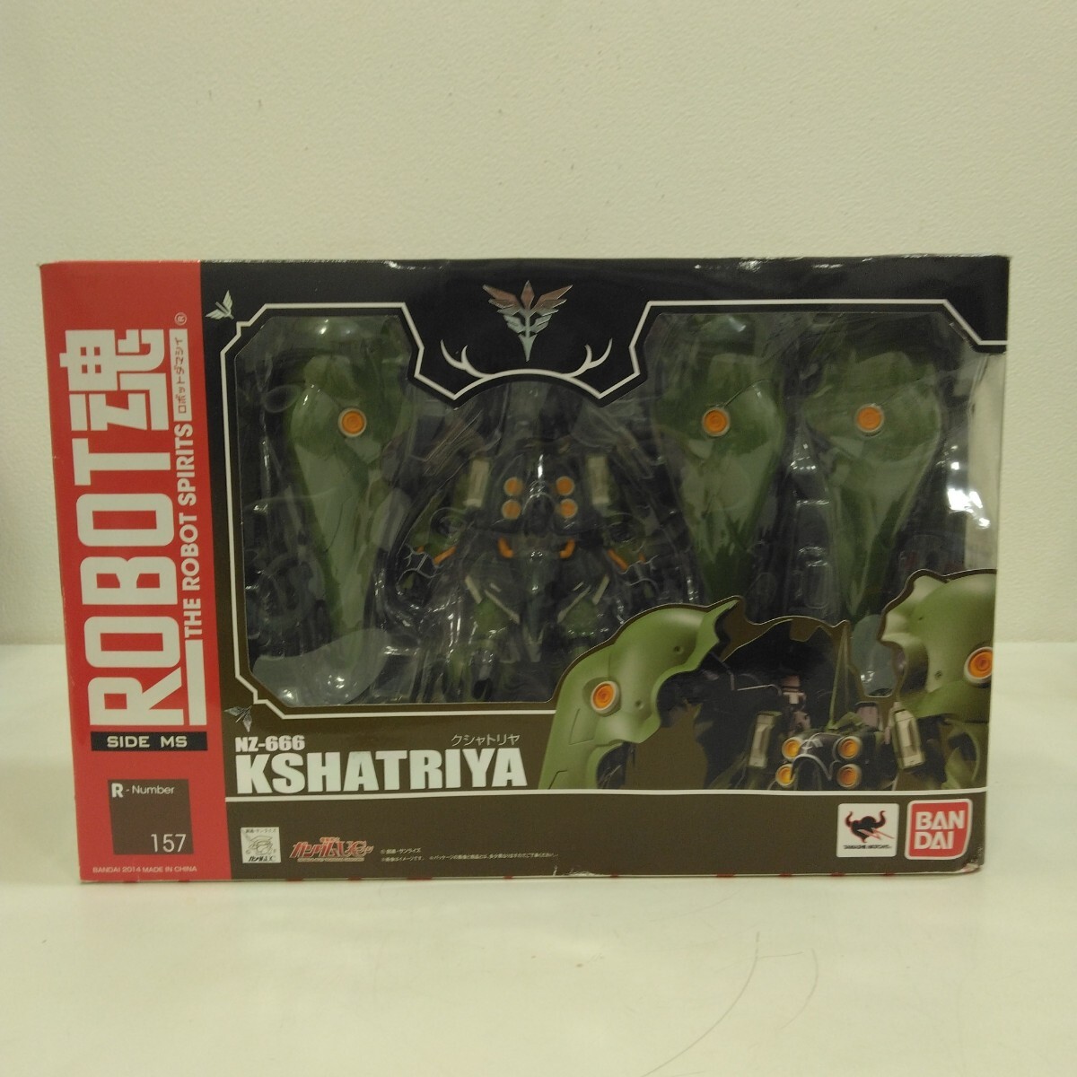 【楽ギフ_包装】 BANDAI ROBOT魂 機動戦士ガンダムUC クシャトリヤ 157 NZ-666 機動戦士ガンダム