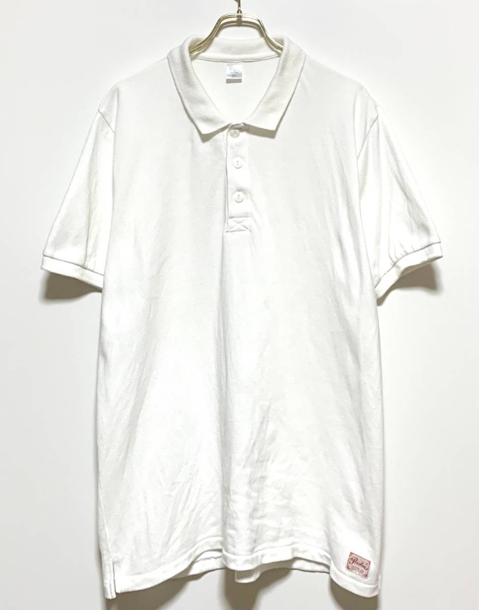 PRESTONS ポロシャツ（XXL）白 プレストンズ ヘビーウェイト 厚手 アメカジ ビッグサイズ_画像1