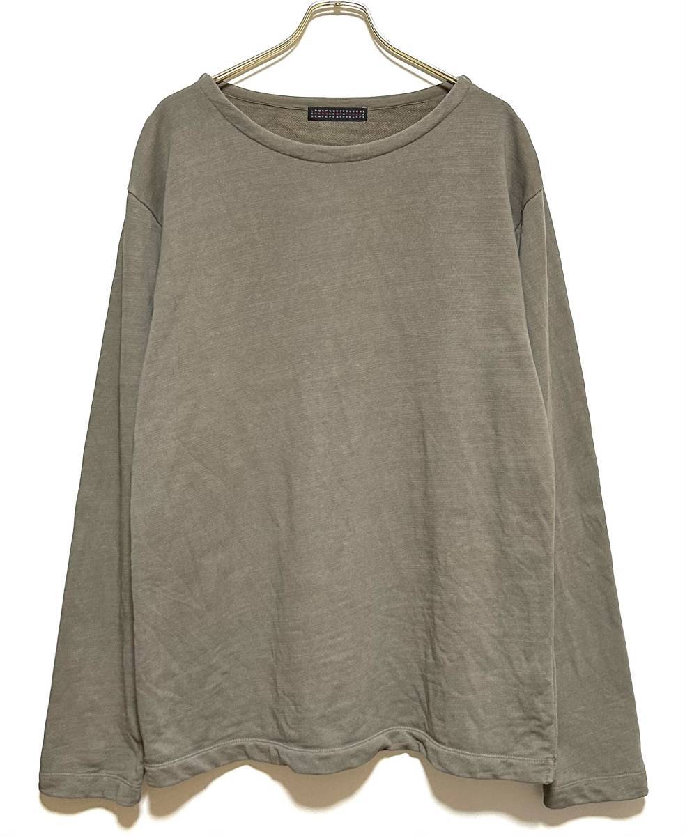 SENSE OF PLACE ボートネック スラブ プルオーバー（L）カーキ センスオブプレイス アーバンリサーチ Tシャツ ロンT 厚手 長袖 無地