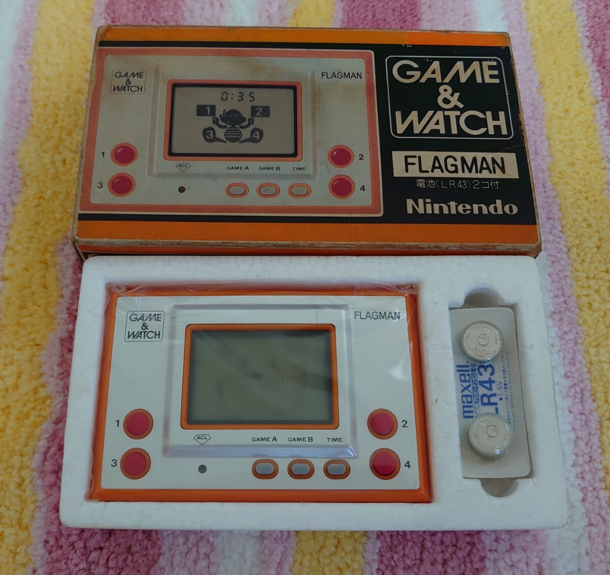 任天堂　ゲームウォッチ　フラッグマン　デッドストック