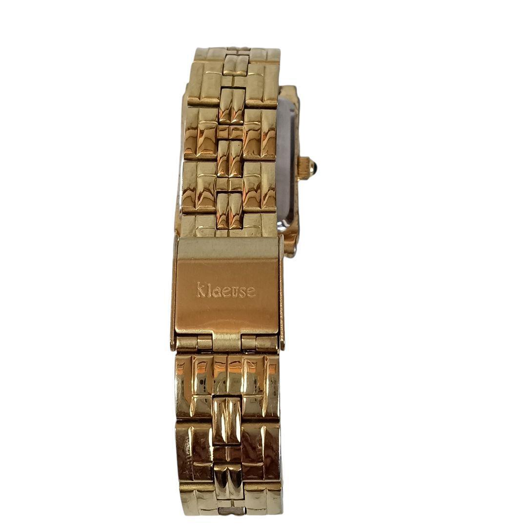 稼働 良品】1104-6 綺麗 KLAEUSE クロイゼ レディース 腕時計 稼働 良品】1104-6 綺麗 KLAEUSE クロイゼ レディース 腕時計