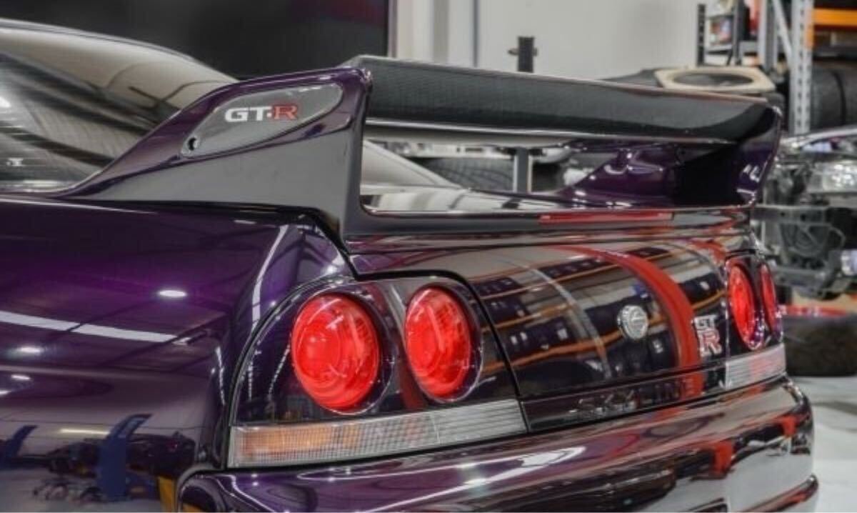 希少◎リアルカーボン製◎日産 GT-R(R33) リア ウィング 希少◎リアルカーボン製◎日産 GT-R(R33) リア ウィング