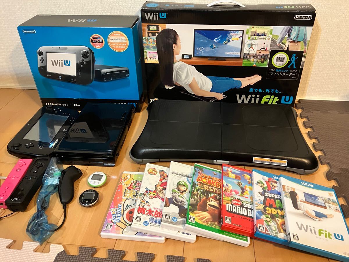 WiiU ブラック 任天堂　中古　おまけ多数