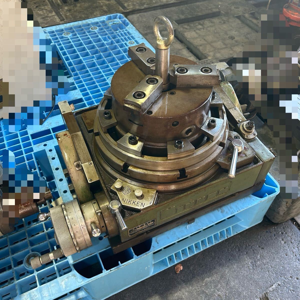 Yahoo!オークション - T9346 NIKKEN 万能割出し傾斜ロータリー Yahoo!オークション - T9346 NIKKEN 万能割出し傾斜ロータリー
