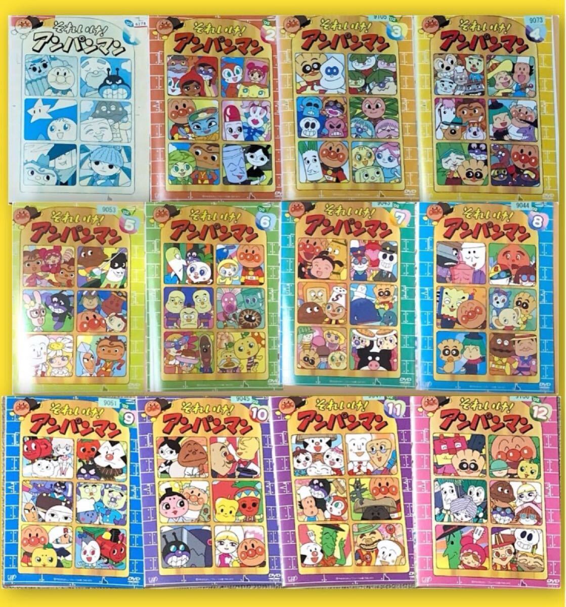 それいけ！アンパンマン '02 12巻全巻セット　管理番号20984 DVD レンタル落ち　アニメ　キッズ