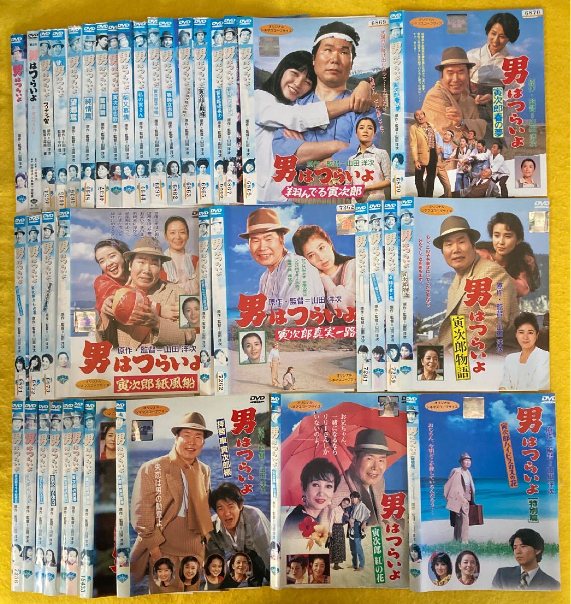男はつらいよ シリーズ38巻全巻セット 管理番号30805 DVD レンタル落ち 寅さん 渥美清 山田洋次監督(日本)|売買されたオークション情報、Yahoo!オークション(旧ヤフオク!) の商品情報をアーカイブ公開 - オークファン(aucfan.com) 男はつらいよ シリーズ38巻全巻セット 管理番号30805 DVD レンタル落ち 寅さん 渥美清 山田洋次監督(日本)|売買されたオークション情報、Yahoo!オークション(旧ヤフオク!) の商品情報をアーカイブ公開 - オークファン(aucfan.com)