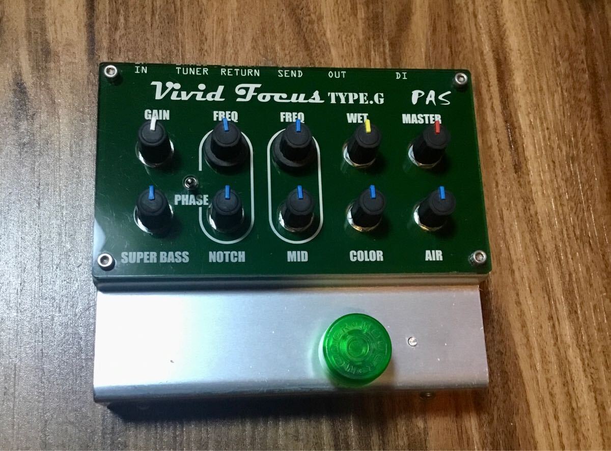 6番目のプリアンプ PAS vividfocus 青➀ ～買いました（笑