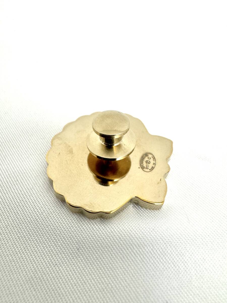 7A0502【本物保証】シャネル ピン ブローチ シェル 貝殻 ピンク 7A0502【本物保証】シャネル ピン ブローチ シェル 貝殻 ピンク