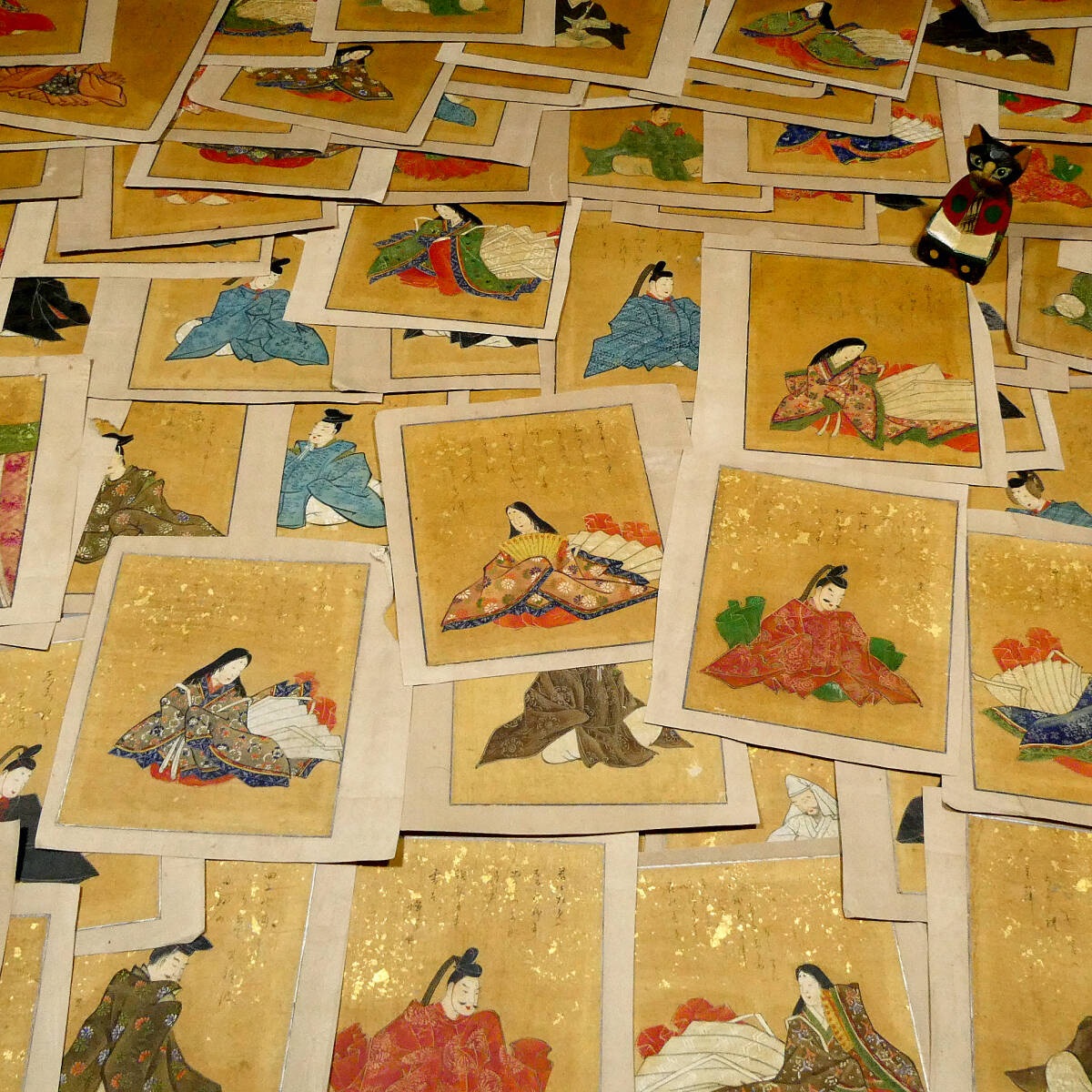 f24110843〇写本 飛鳥山十二景倭歌 手彩色画 12枚 筑波山 元文