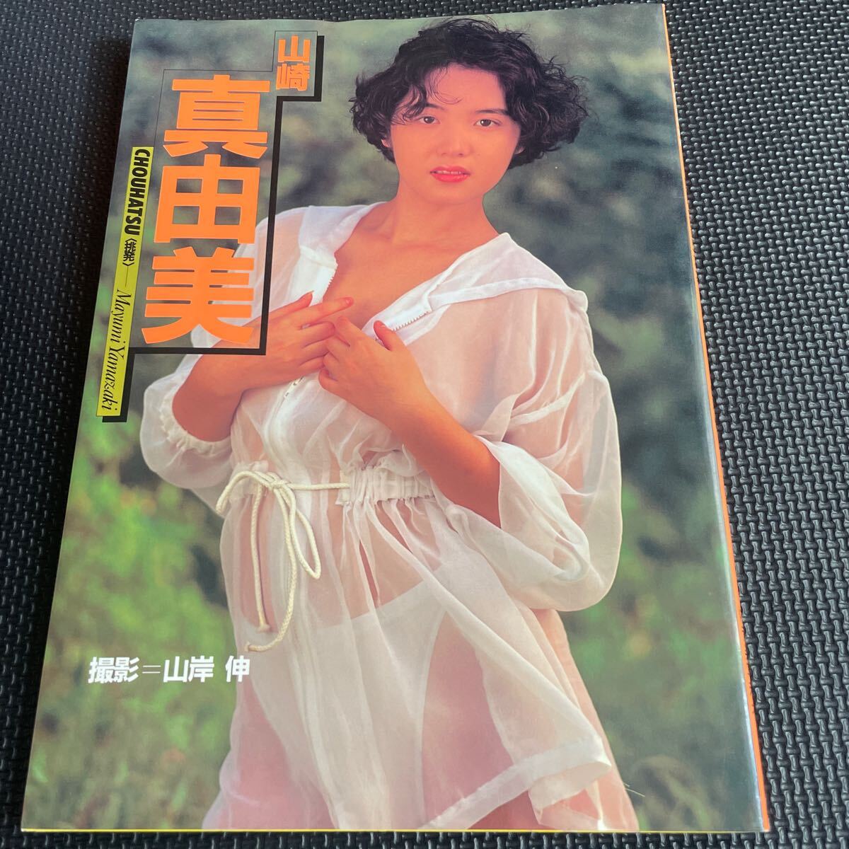 山崎真由美 写真集 挑発 初版 撮影 山岸伸 CHOUHATSU