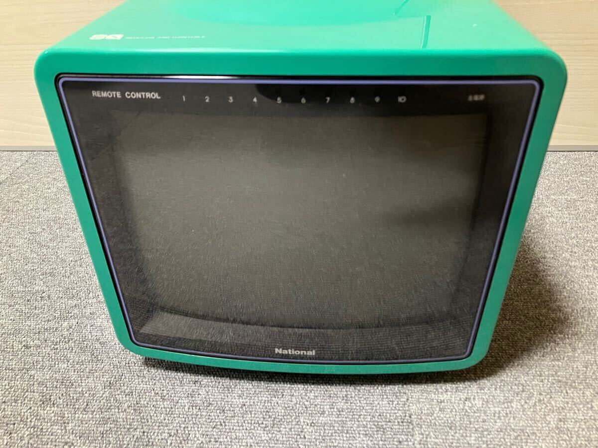 National カラーテレビ TH11-S19R 1985年製 動作未確認 ジャンク National カラーテレビ TH11-S19R 1985年製 動作未確認 ジャンク