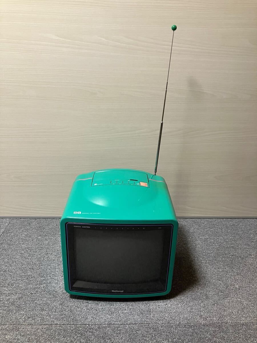 National カラーテレビ TH11-S19R 1985年製 動作未確認 ジャンク National カラーテレビ TH11-S19R 1985年製 動作未確認 ジャンク