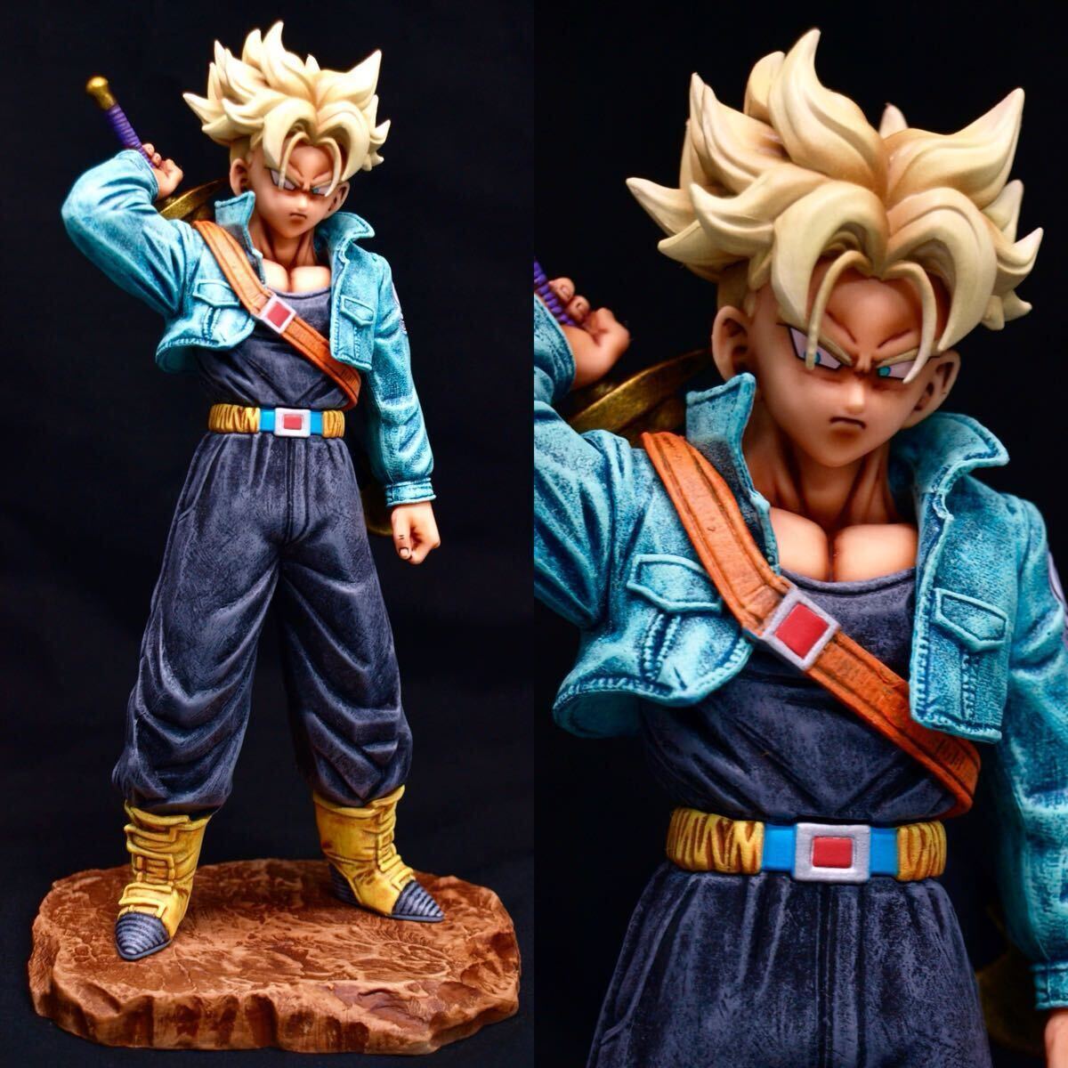 ドラゴンボール フィギュア リペイント トランクス 原作カラー風 ドラゴンボール フィギュア リペイント トランクス 原作カラー風