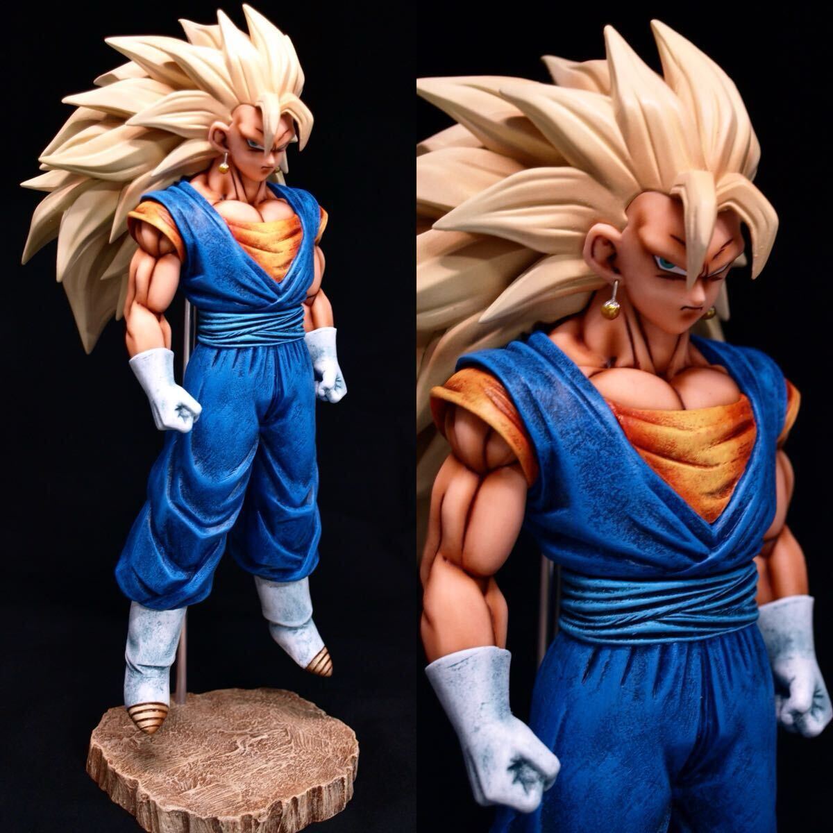 ドラゴンボール フィギュア リペイント ベジット 台座制作 ドラゴンボール フィギュア リペイント ベジット 台座制作