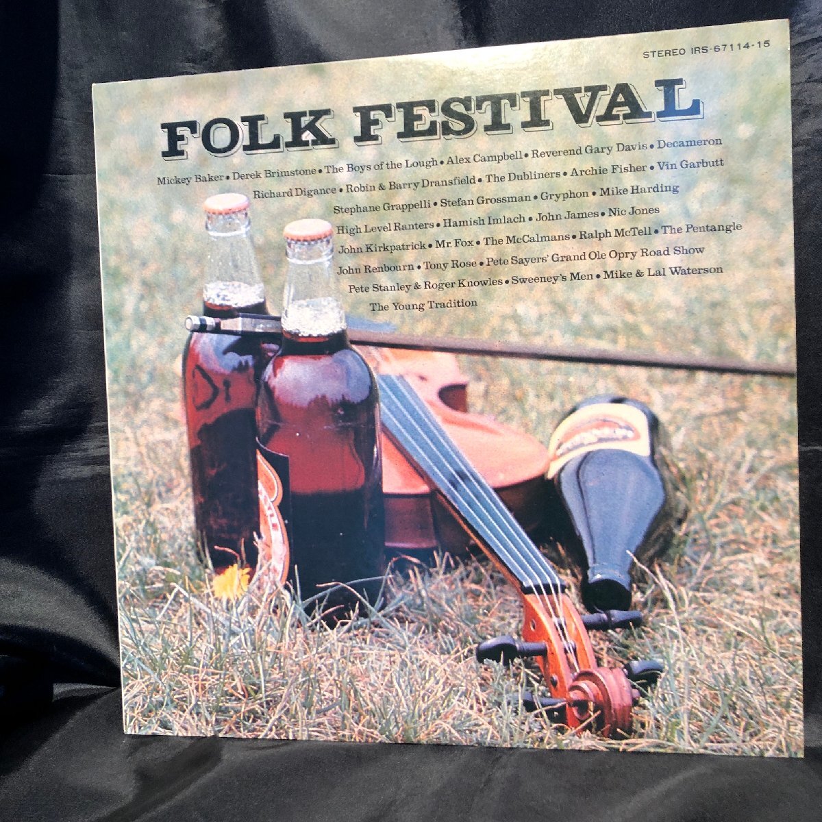 Various / Folk Festival 2LP Transatlantic Records・toshiba-emi