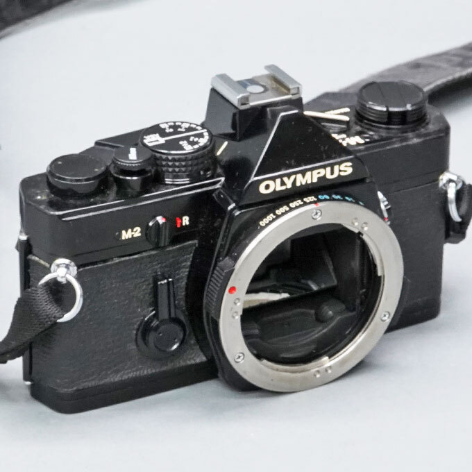 【09】オリンパス　OLYMUPUS OM-2 ブラック　ボディ_画像1
