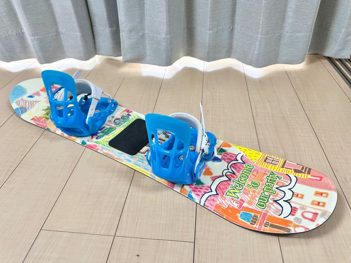 SLQ キッズ スノーボード 100cm 2点セット ボート ビンディング SLQ キッズ スノーボード 100cm 2点セット ボート ビンディング