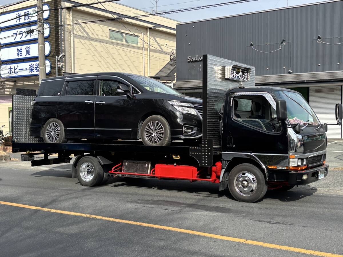 ニューキャンターカスタム☆積載車☆ローダー☆マニ割り ニューキャンターカスタム☆積載車☆ローダー☆マニ割り