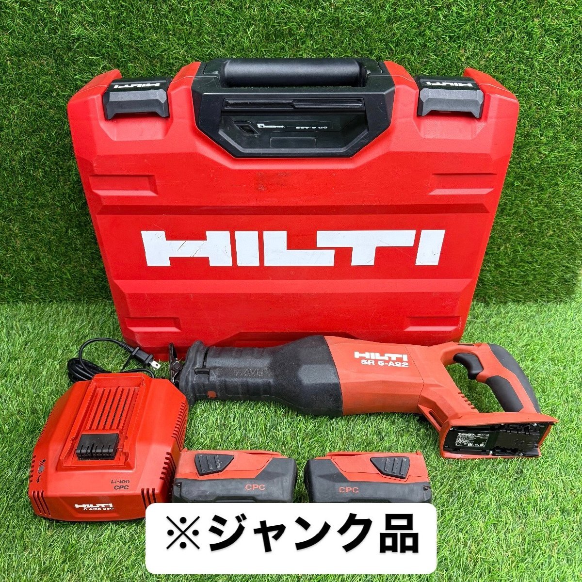 ジャンク品)HILTI ヒルティ 充電式 レシプロソー SR6-A22 ジャンク品)HILTI ヒルティ 充電式 レシプロソー SR6-A22
