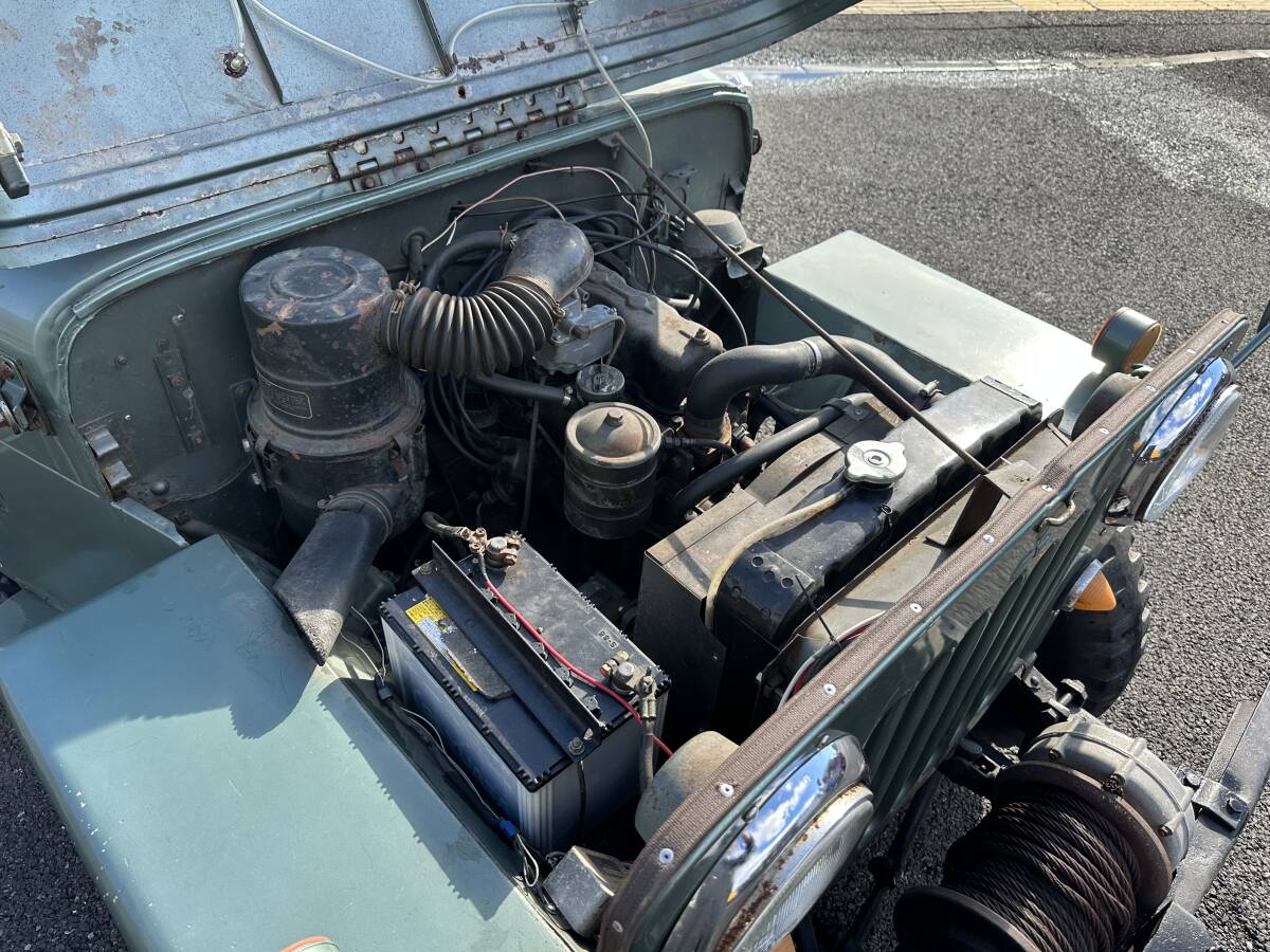 ☆仙台発 三菱ジープJEEP J3型 エンジン型式：JH4 2200CCガソリン 