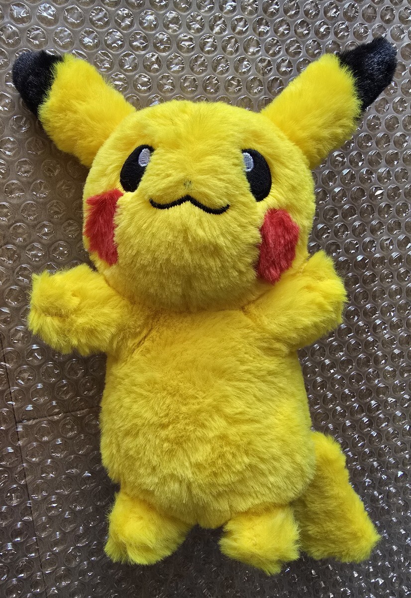 美品 ポケモン くたくたたった! ぬいぐるみ ピカチュウ