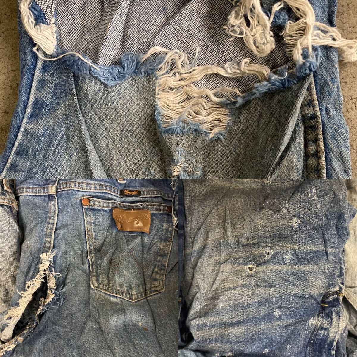 1スタ!!! #112 Levis リメイク向け ジャンク デニムパンツ 1スタ!!! #112 Levis リメイク向け ジャンク デニムパンツ